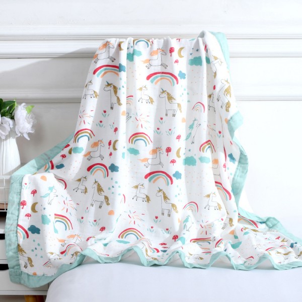 4layers thick muslin blanket SB05