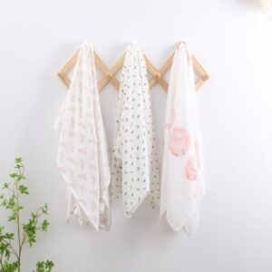 Bamboo muslin swaddle blanket SB02-17