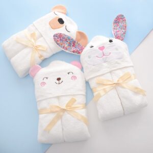 bamboo baby hooded bath towel BT01-10