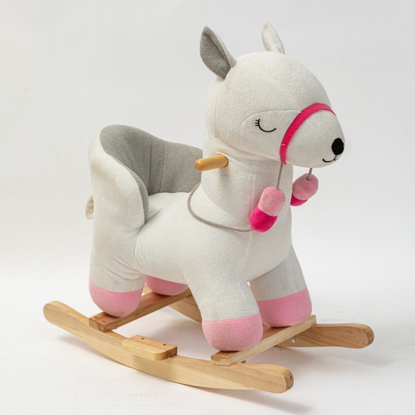 llama plush nursery rocker BRC04-3