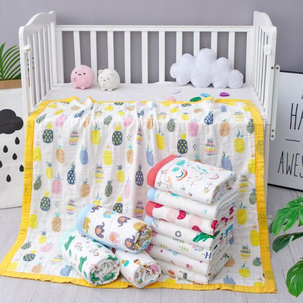 6layers cotton muslin blanket SB06-12