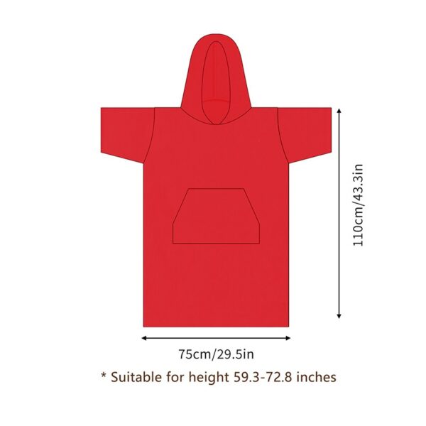 microfibre poncho towel ABT04-8