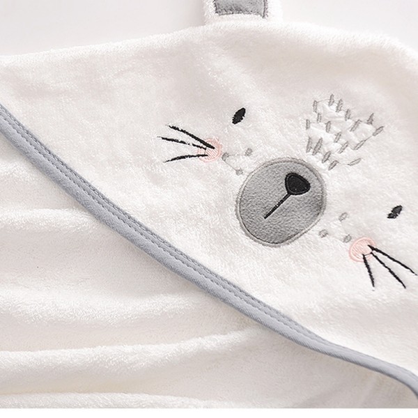 bamboo baby hooded bath towel BT01-7