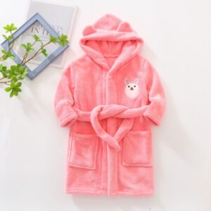 Animal Hooded Bathrobe